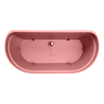 vibia campana wall basket 35cm dusty pink